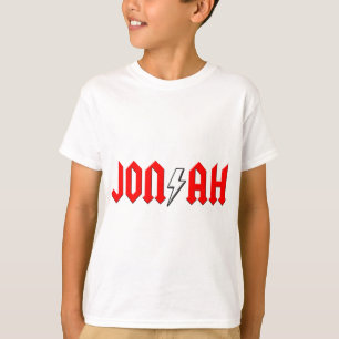 custom JONAH rock and roll shirt
