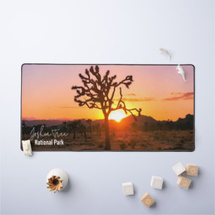 Custom Joshua Tree Sunset Desk Mat