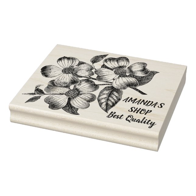 Custom journalling decoration and business address rubber stamp (Stamp)