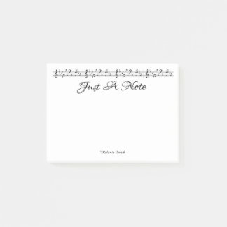 Custom Just A Note Post- It Notes