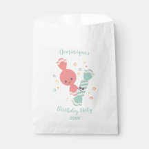 Custom Kawaii Smiling Candy Favour Bag