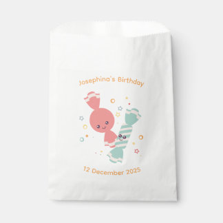 Custom Kawaii Smiling Candy Favour Bag