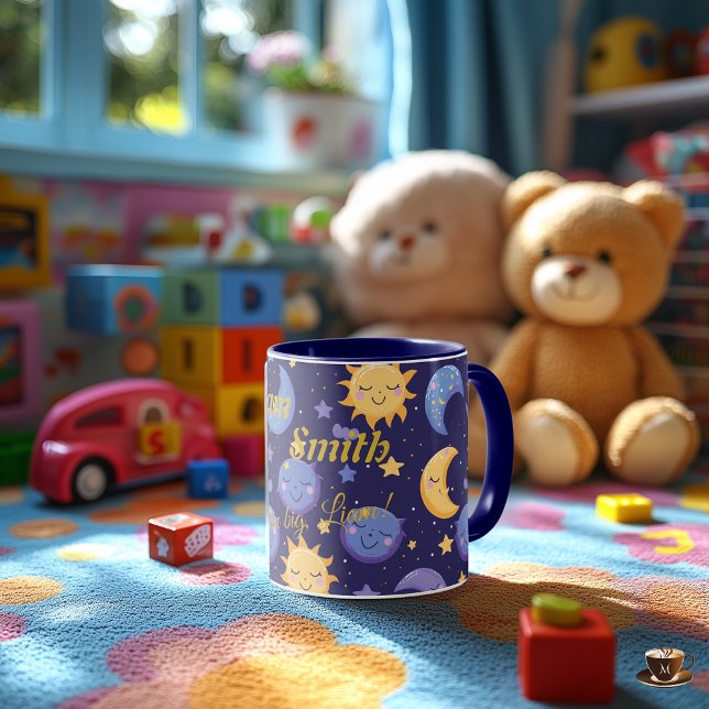 Custom Kawaii Starry Night for Kids  Mug (Creator Uploaded)