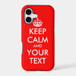 Custom Keep Calm iPhone 5 case   Customisable