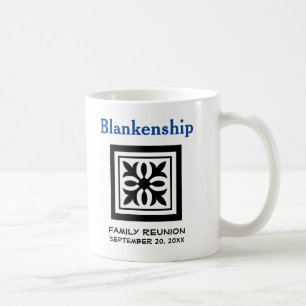 Custom Keepsake Family Reunion Crest Placeholder C Coffee Mug