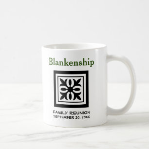Custom Keepsake Family Reunion Crest Placeholder C Coffee Mug