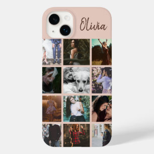 Custom Keepsake Memories Photo Collage and Name Case-Mate iPhone 14 Plus Case