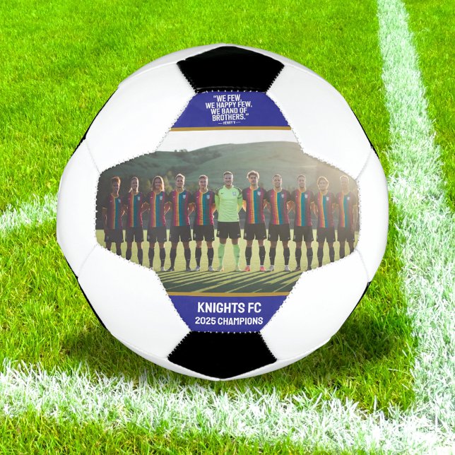 Custom Keepsake Modern Team Inspirational Quote Football (Creator Uploaded)