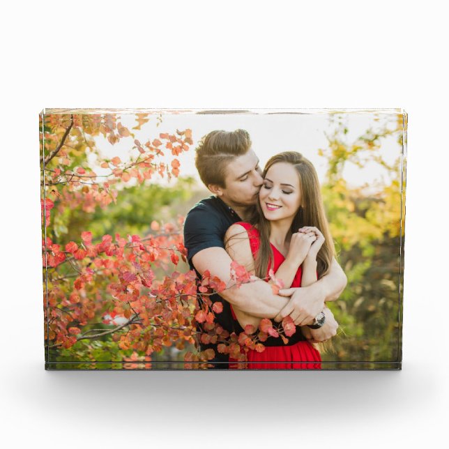 Custom keepsake photo block (Front)
