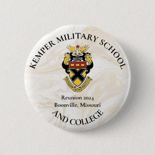 Custom Kemper Military School and College Reunion 6 Cm Round Badge