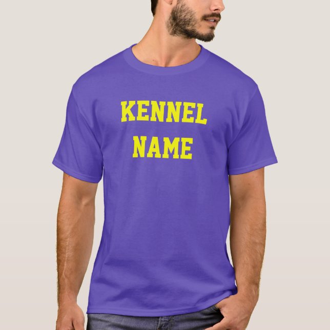 CUSTOM KENNEL NAME T-Shirt (Front)