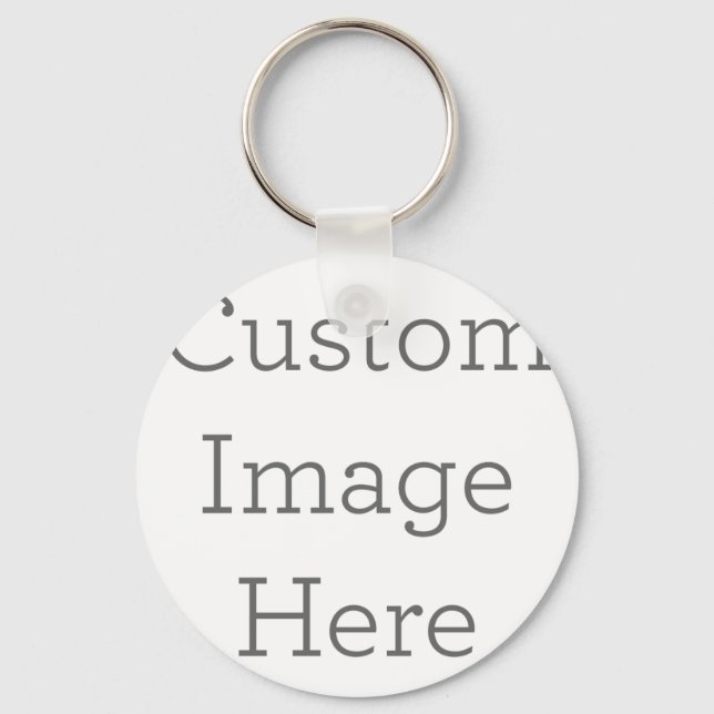 Metal Circle Keychain, 2" (Front)