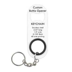 Custom Keychain Bottle Opener