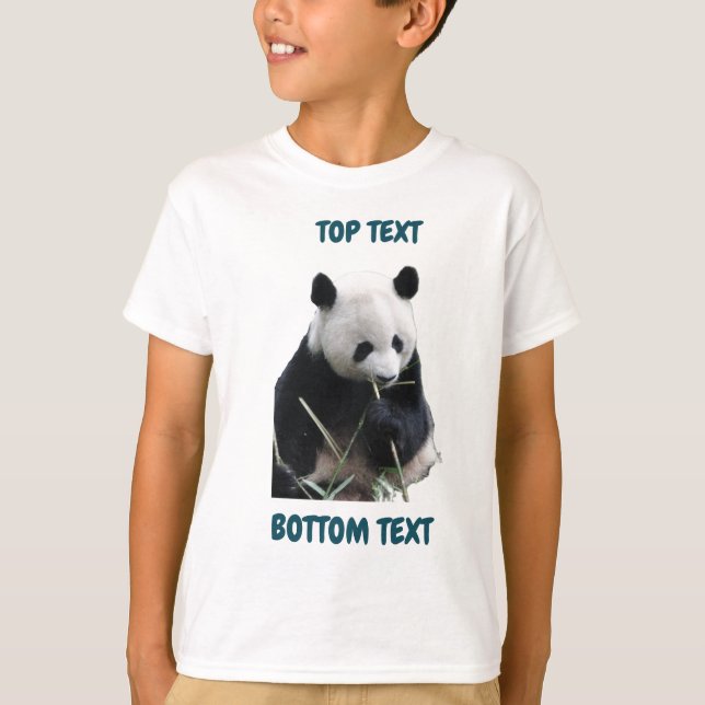 Custom Kids Animal T-Shirt Template (Front)