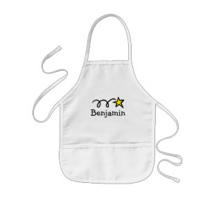 Custom kids apron for arts and crafts activities