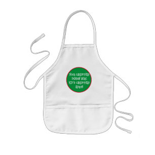 "Custom Kid's Apron – Upload Your Design