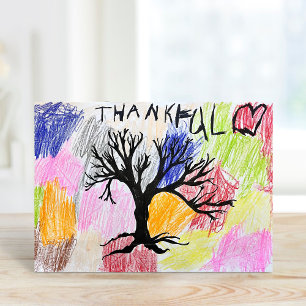 Custom Kids' Art Print Card