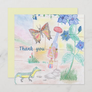 Custom Kids Artwork, Nutcracker toy, butterfly, 