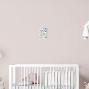 Custom Kids Artwork, Nutcracker toy, butterfly,  Poster