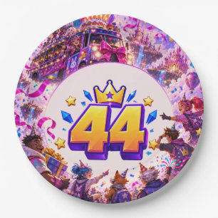 Custom Kids Birthday Party Paper Plate - Add Your