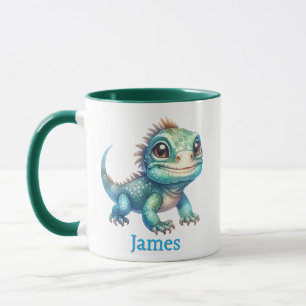 Custom kid's mug with animal design