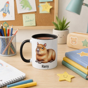 Custom kid's mug with animal design
