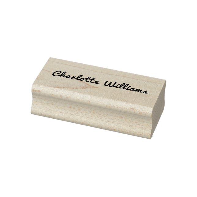 Custom Kid's Name Girl School Rubber Stamp (Stamp)