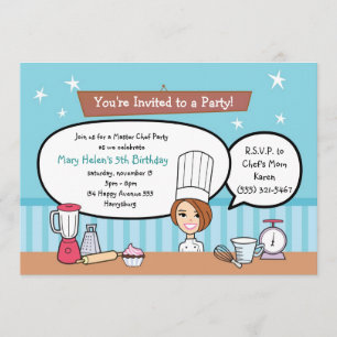 Custom Kids Party Invitation with Unique Artwork