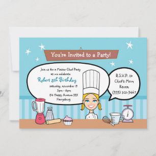 Custom Kids Party Invitation with Unique Artwork