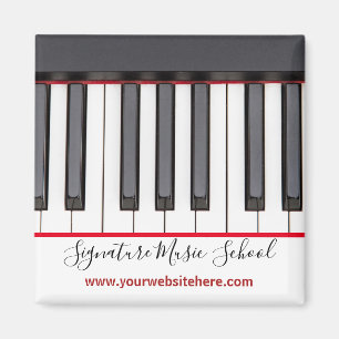 Custom Kids Piano Recital Gifts Magnet