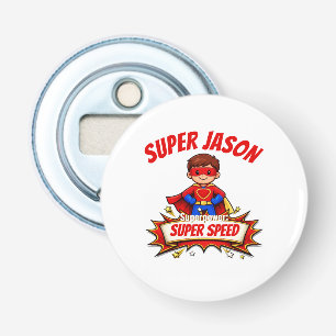 Custom Kids Superhero Name & Superpower Bottle Opener