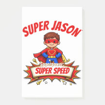 Custom Kids Superhero Name & Superpower