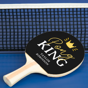 Custom King of Ping Pong Paddle
