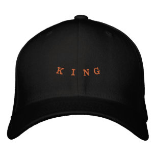 Custom King Text 777 Number Printed Handsome-Hat Embroidered Hat