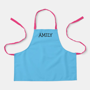 Custom kitchen cooking aprons for small kids