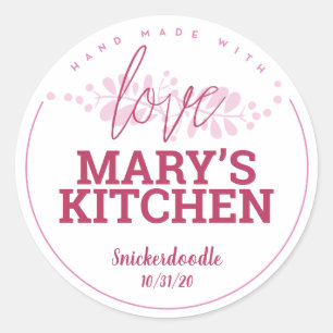 Custom Kitchen Labels + Your Name