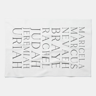 Custom kitchen towel