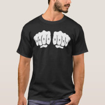 Custom Knuckle Tattoo T-shirt