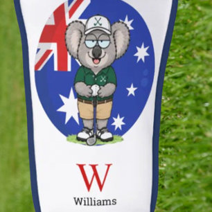 Custom koala Putter Golf Head Cover