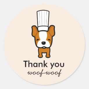 Custom Labels for Pet Dog Baked Treats Bakery
