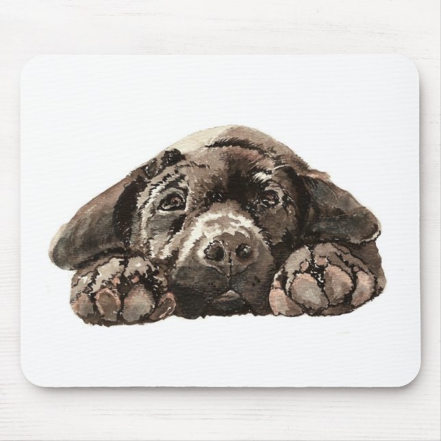 Custom Labrador Retriever - Dog Collection Mouse Mat (Front)