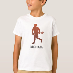 Custom Lacrosse Player Name T-Shirt