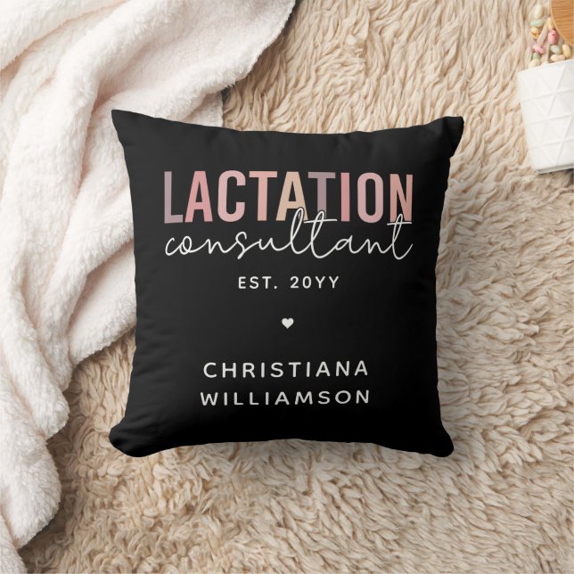 Custom Lactation Consultant Specialist IBCLC Cushion (Blanket)