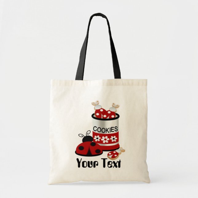 Custom Lady bug3  Tote Bag (Front)