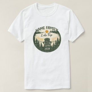 Custom Lake Getaway Family Shirts