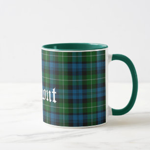 Custom Lamont Scottish Clan Tartan Plaid Mug