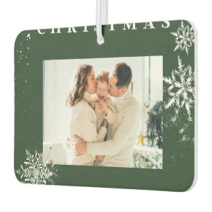 Custom Landscape Rectangle Air Freshener, Onyx Fro Car Air Freshener