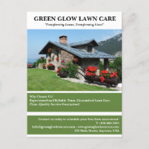 Custom Landscaping Lawn Care Business Marketing 