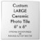 Custom Large Ceramic Photo Tile 6" x 6"