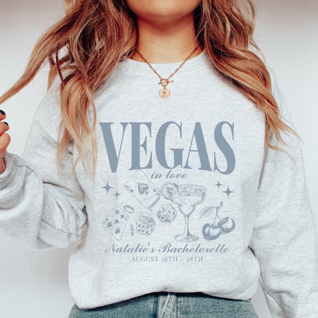 Custom Las Vegas Bachelorette Party Personalised Sweatshirt (Creator Uploaded)